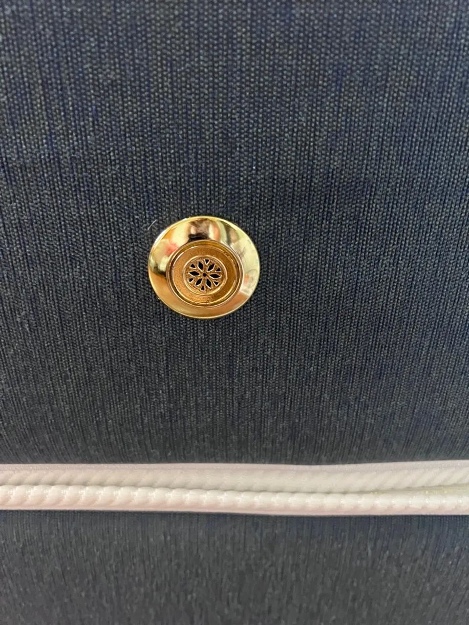 Colchão Premuin Queen + cama box + cabeceira couro preta - Foto 4