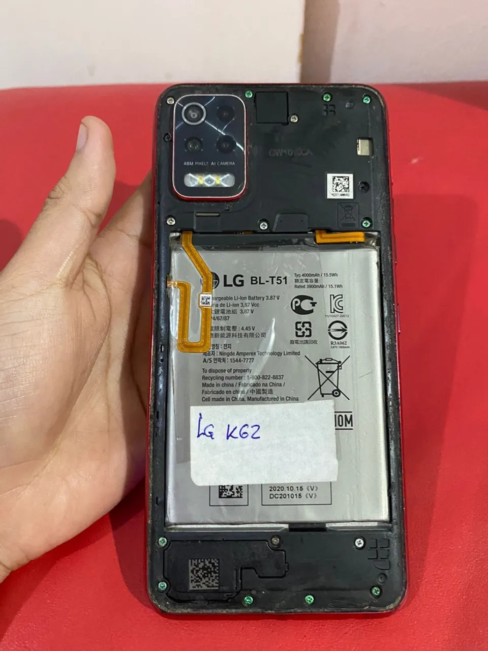 Vendo esse celular só pra quebrar galho k62