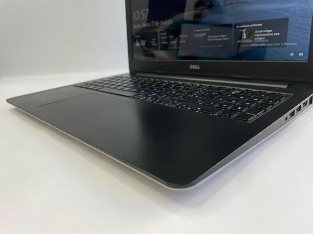 Notebook Dell Inspiron 5557 I5 6th 8gb Ssd 512gb 15 Detalhes Prateado  - Foto 2
