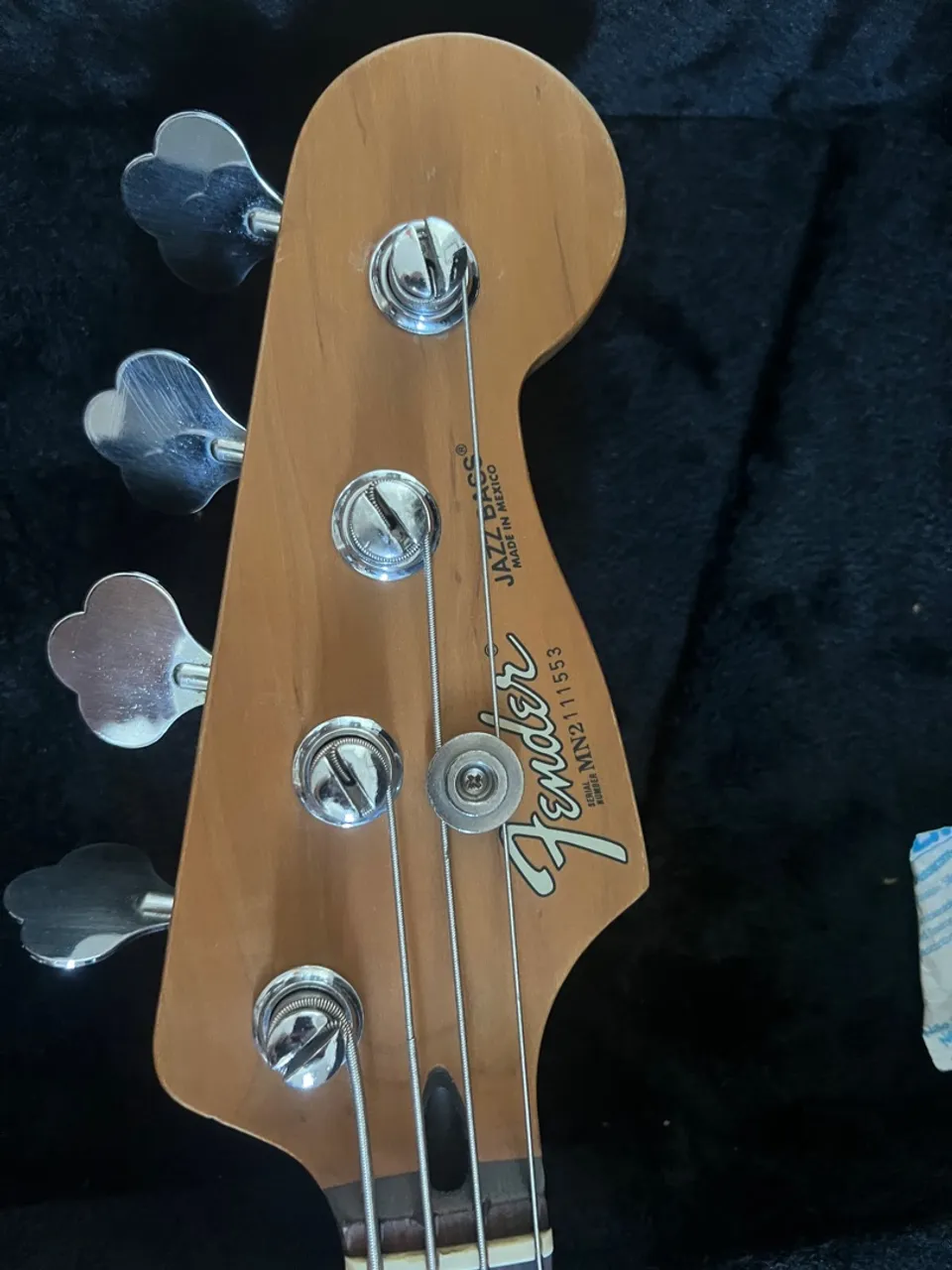 Contra-baixo Fender Jazz Bass Made in Mexico
