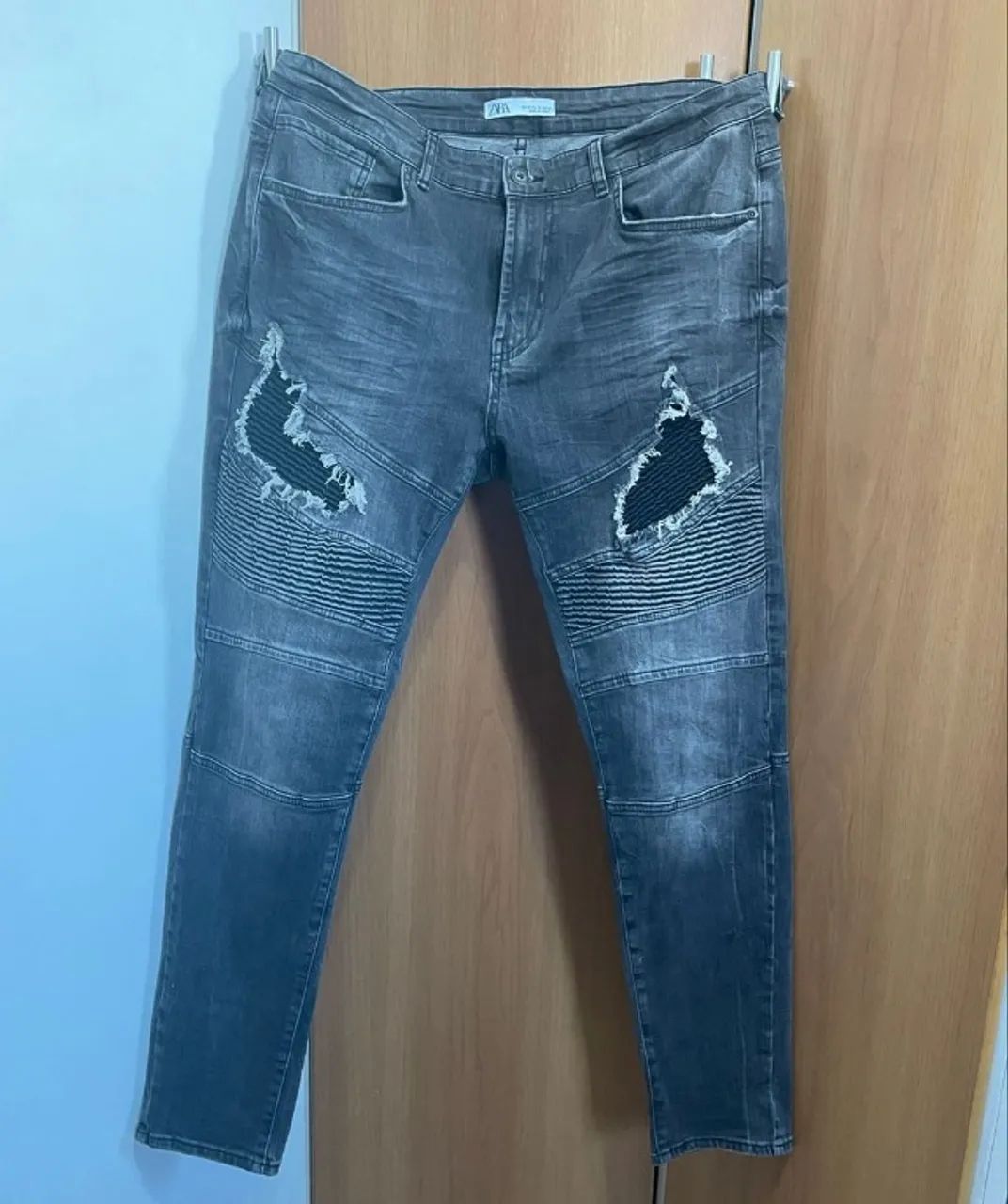 Calça Zara Biker - 46