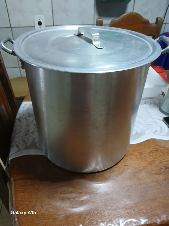 Caldeirão de alumínio 8 litros