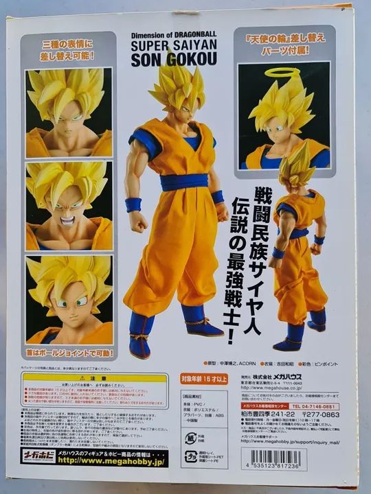 Dragon Ball - Goku SSJ (original c/ selo toei) - Foto 5