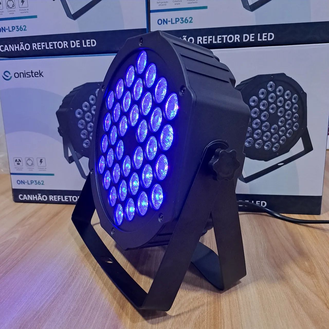 Canhão Refletor 36 Led para festas  - Foto 5