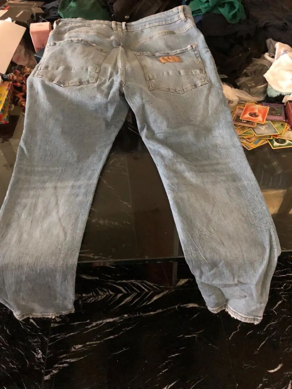 Calça Jeans Zara Azul clara - Foto 2