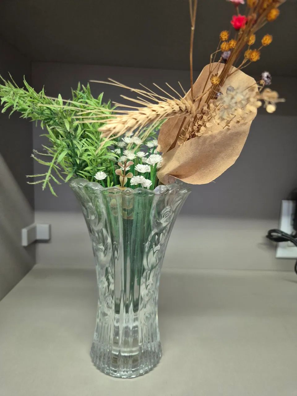 Vaso vidro enfeite  - Foto 2