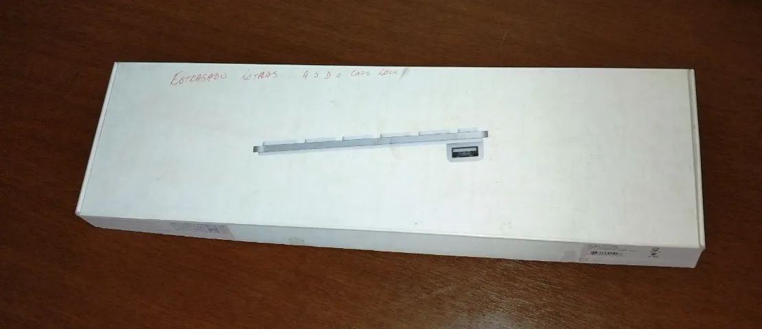 Teclado Usb Mac Apple Keyboard Com Defeito Leia - Foto 2