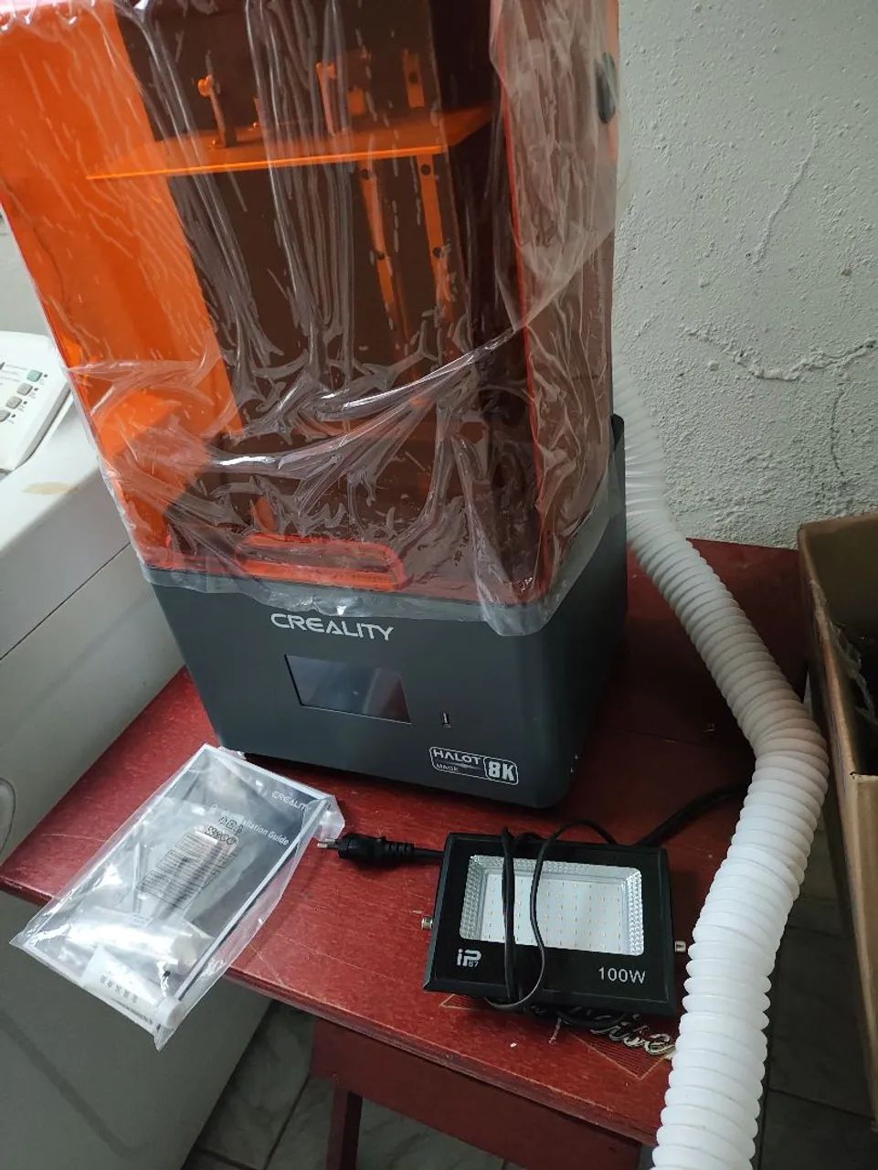 Impressora 3D Creality Halot Mage 8K (impressão em resina) - Foto 2