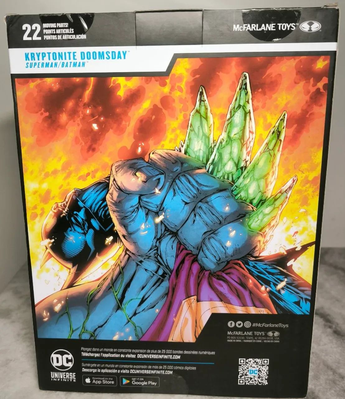 Apocalypse Kryptonite Doomsday DC Multiverse Mcfarlane original