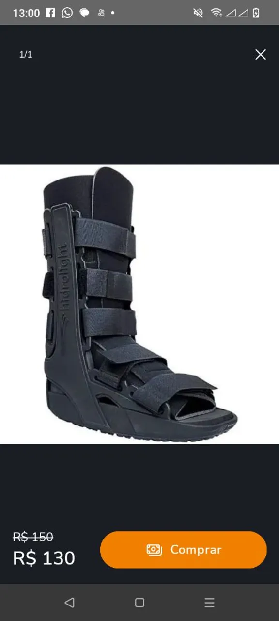 Bota ortopédica Hidrolight