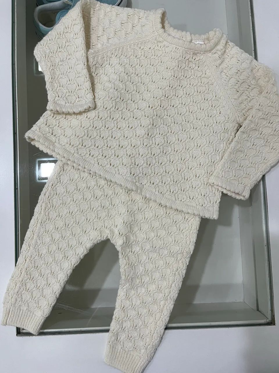 Conjunto de Tricô Zara 1-3 meses