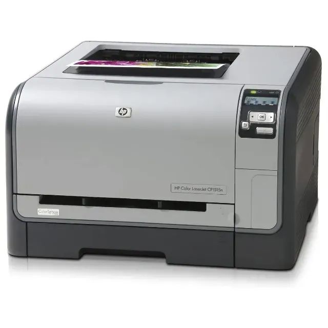 impressora hp laser cp1515n colorida ideal para transfer 4 toners novos otimo estado 