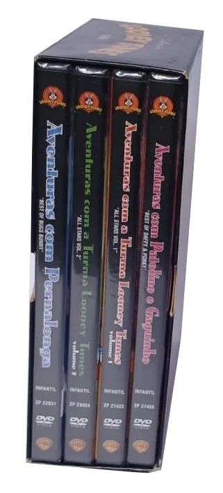 Coleção Looney Tunes Volume 01 - Box 04 Dvds