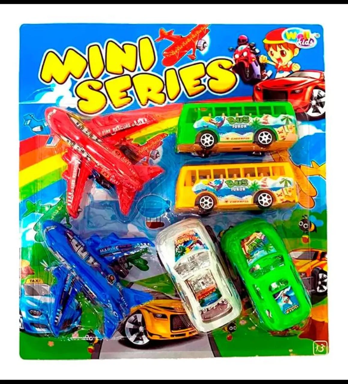 Mini Série de Carrinhos - Diversão Garantida!