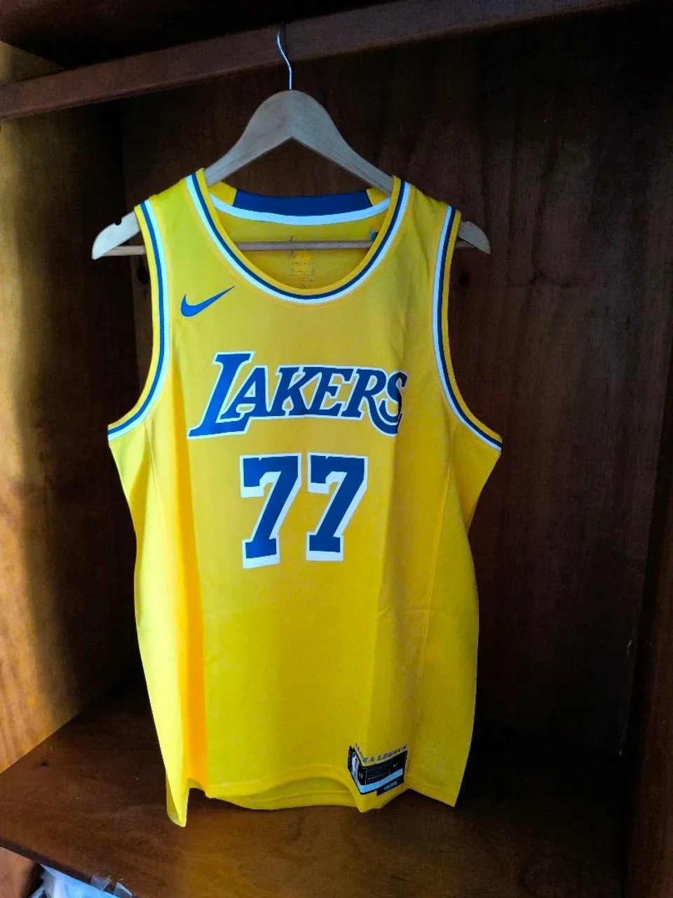 Camisa Lakers 77 - Amarelo