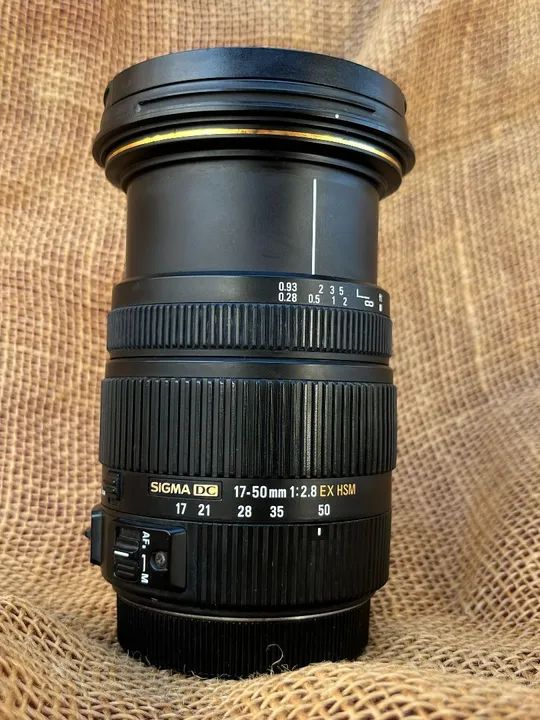 Lente Sigma 17-50mm f/2.8 EX DC OS HSM para Câmeras DSLR - Foto 2
