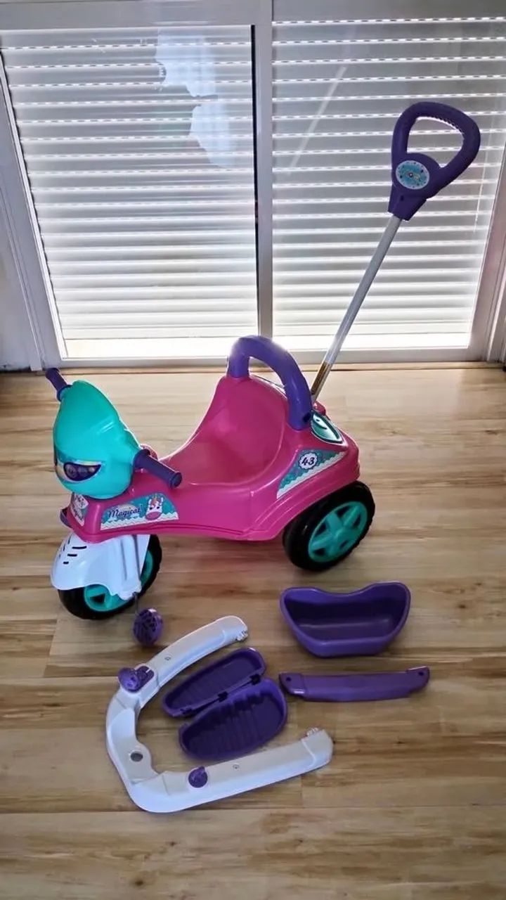 Triciclo Motoca Maral Baby City Magical - Foto 2