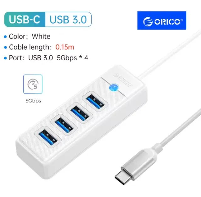 Hub Orico 4 portas Usb 3.0 5gbp Promoção