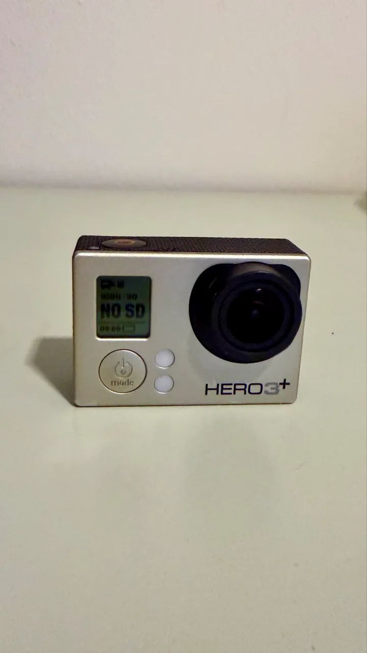 GoPro 3+ Silver com caixa a prova d?água e acessórios Câmeras e