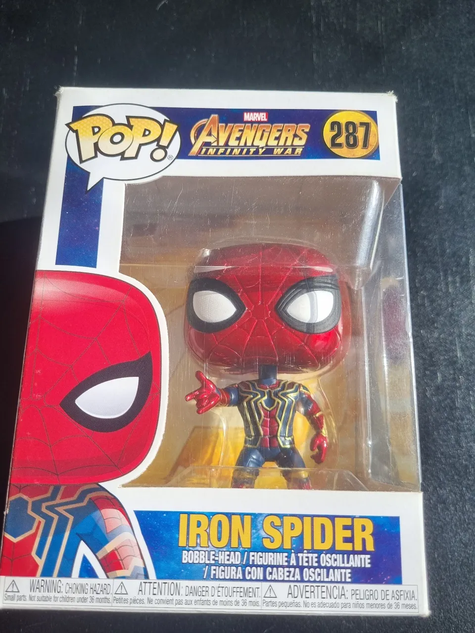 Funko Pop! Iron Spider Avengers Infinity War - 287