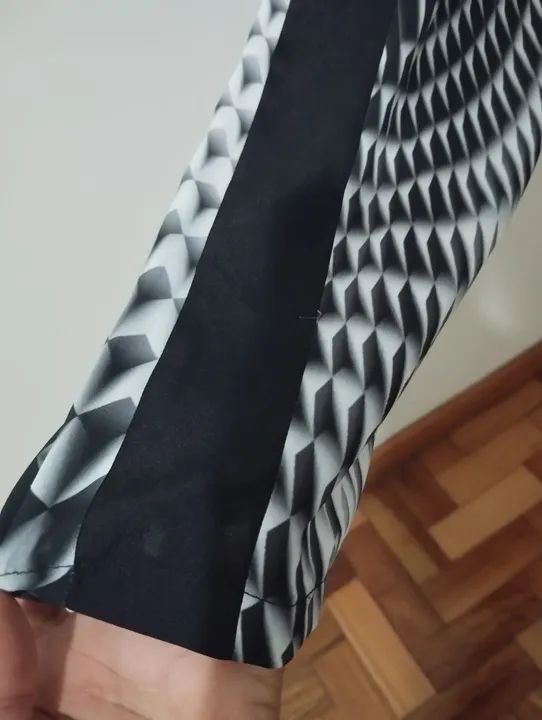 Calça em crepe e seda Skunk n38 - Foto 2