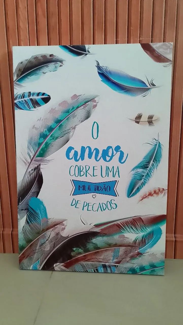 Quadro Decorativo - O Amor Cobre Uma Multidão de Pecados