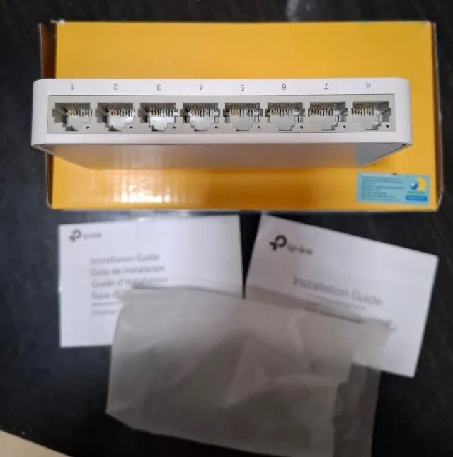 Switch TP-Link TL-SF1008D 8 Portas 10/100Mbps (Usado) - Foto 2