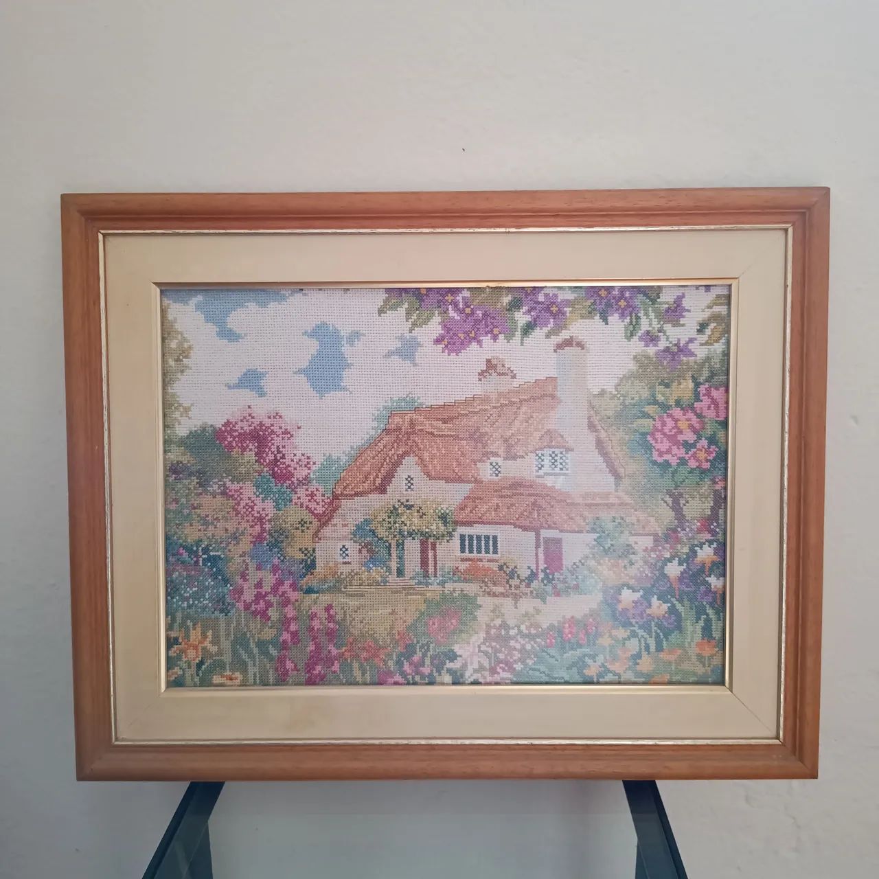 Quadro ponto cruz paisagem grande  - Foto 3
