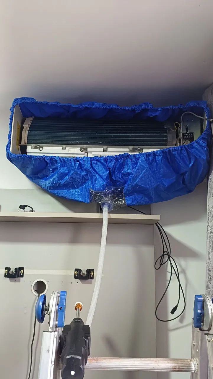 Limpeza e higienizacão de ar-condicionado  - Foto 3