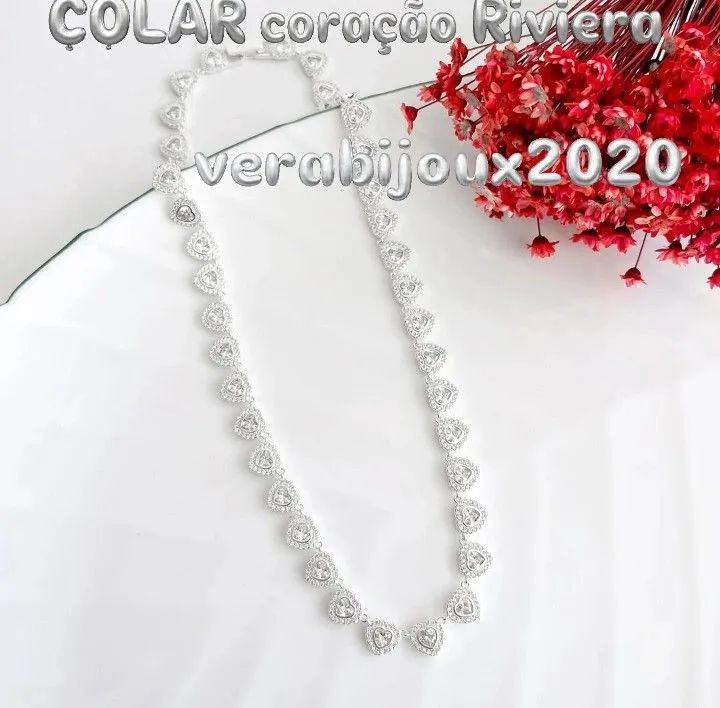COLAR RIVIERAS EM DIAMANTES SWAROVSKI  - Foto 5
