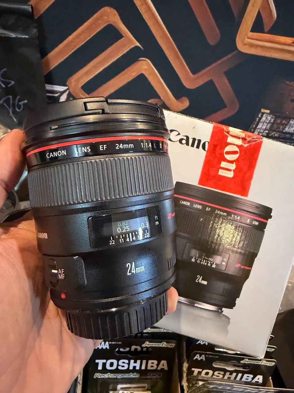 Lente 24mm f1.4 L - NOVA 