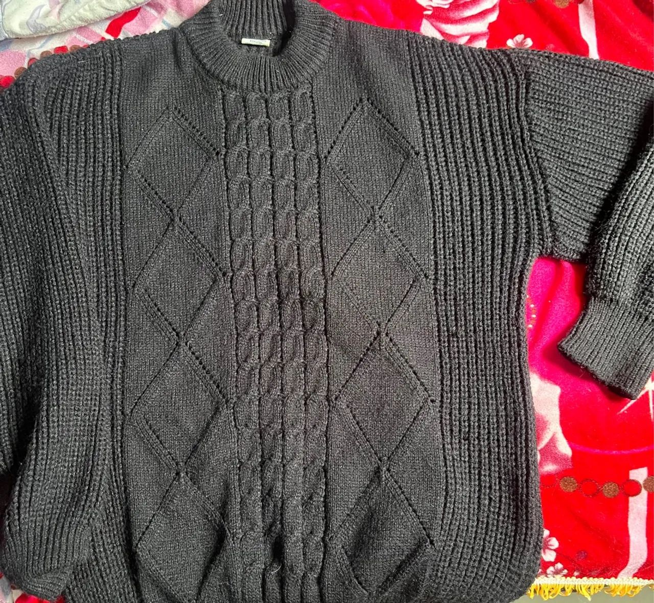 Suéter Tricot Preto - Foto 3