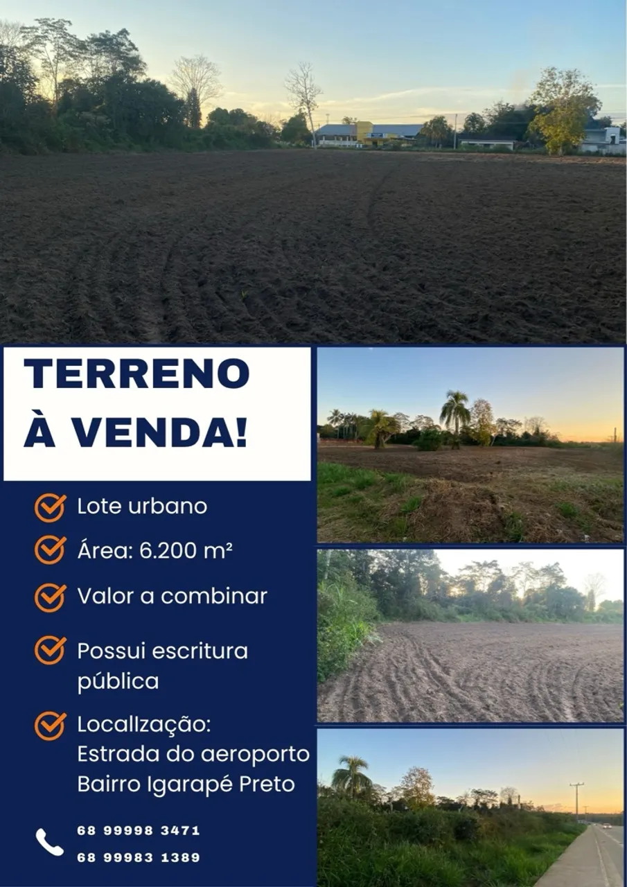 Vende - se Lote Urbano