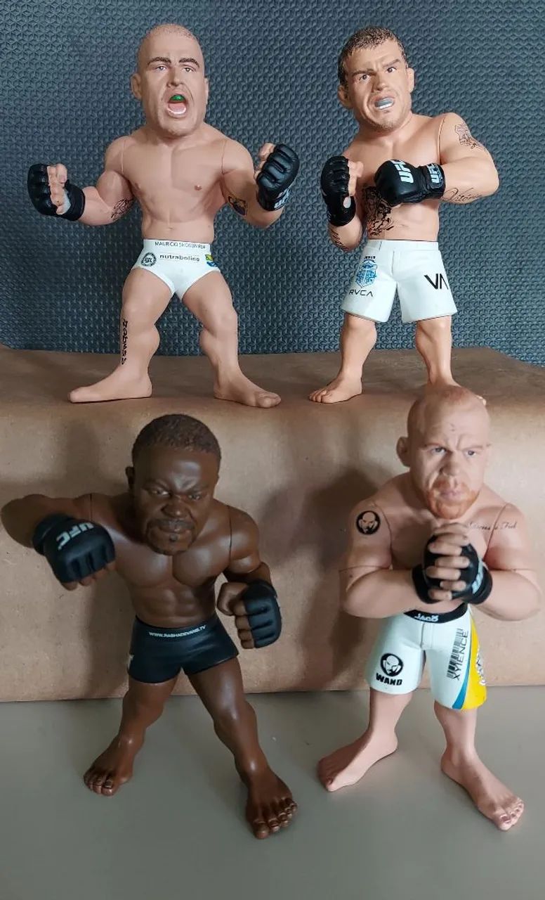 COLEÇÃO UFC ROUND 5 MMA (13 Lutadores)