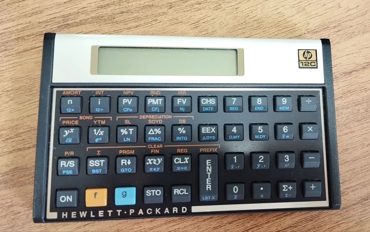 Calculadora HP 12C Gold