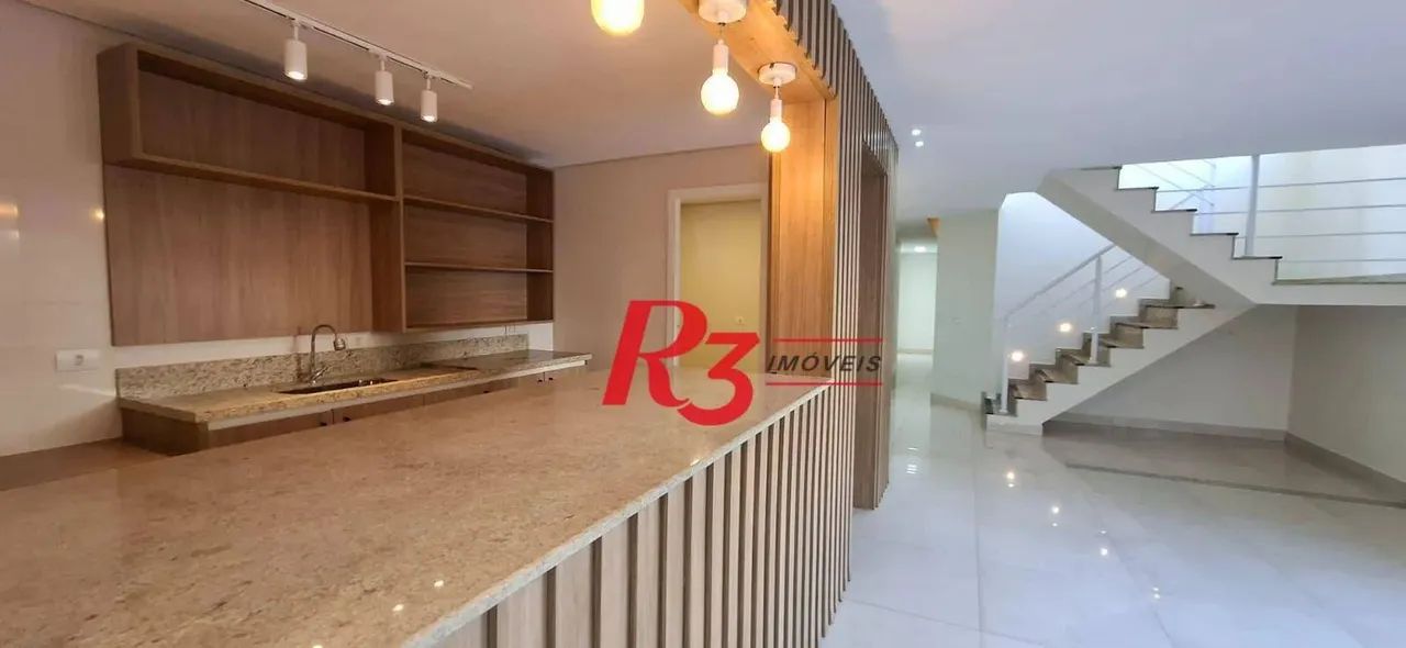 Casa, 380 m² - venda por R$ 1.490.000,00 ou aluguel por R$ 13.000,00 - Embaré - Santos/SP - Foto 11
