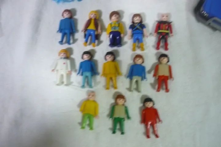 Playmobil Trol Miniaturas Carrinhos, Cavaloe Bonecos Leia Descrição - Foto 6