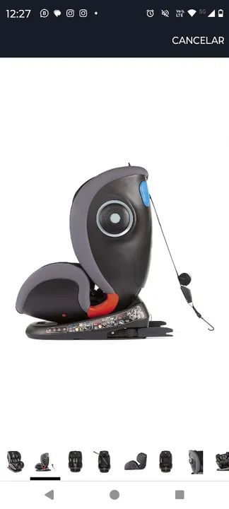 Chicco Cadeira de auto para bebês Seat4fix Ombra grupo 0,1,2 e 3 - Foto 5