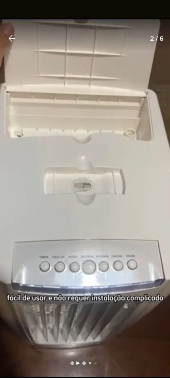 Climatizador de Ar Portátil - Fácil de Usar!