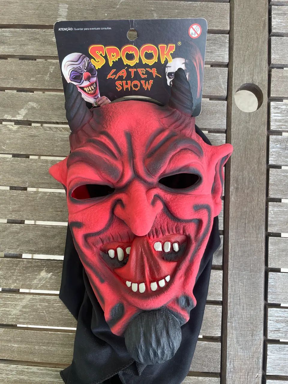 Máscara de borracha - Halloween - Foto 2
