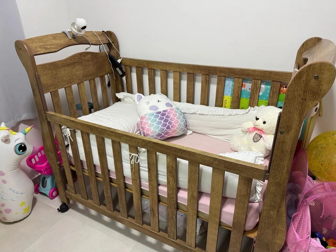 Berço com colchão novo - Foto 3
