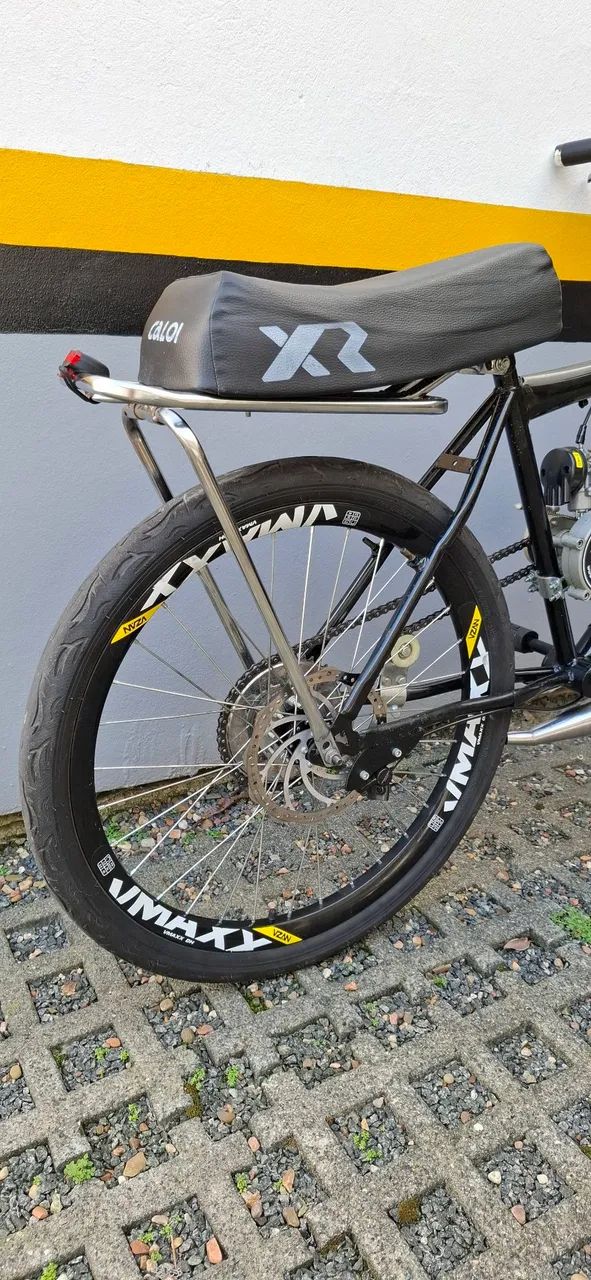 Bicicleta Motorizada Semi Nova 100CC ARO 26 - Foto 5