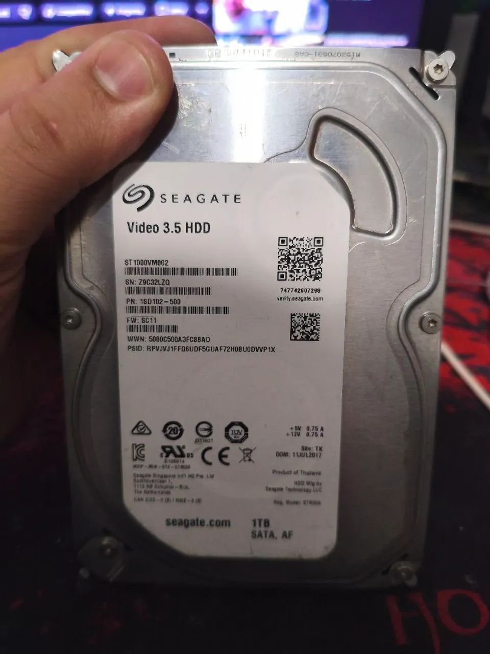 HD's de PC 500GB e 1TB