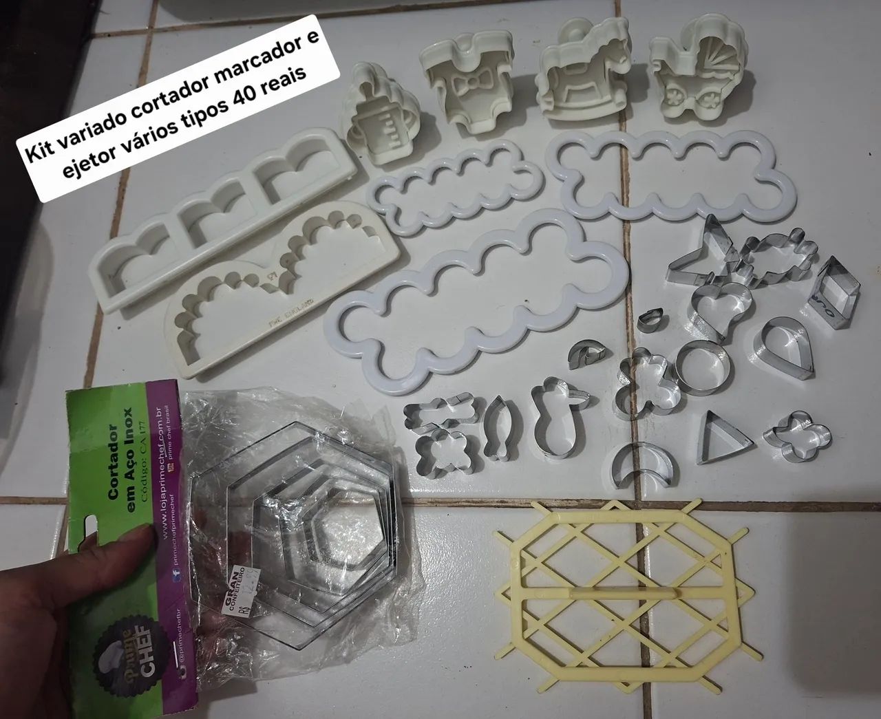 Formas, moldes, cortadores de confeitaria  - Foto 4