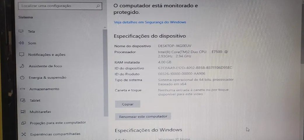 Notebook ThinkPad Edge Core i3 8GB de RAM 120 de SSD Windows 10 Pacote Office - Foto 4