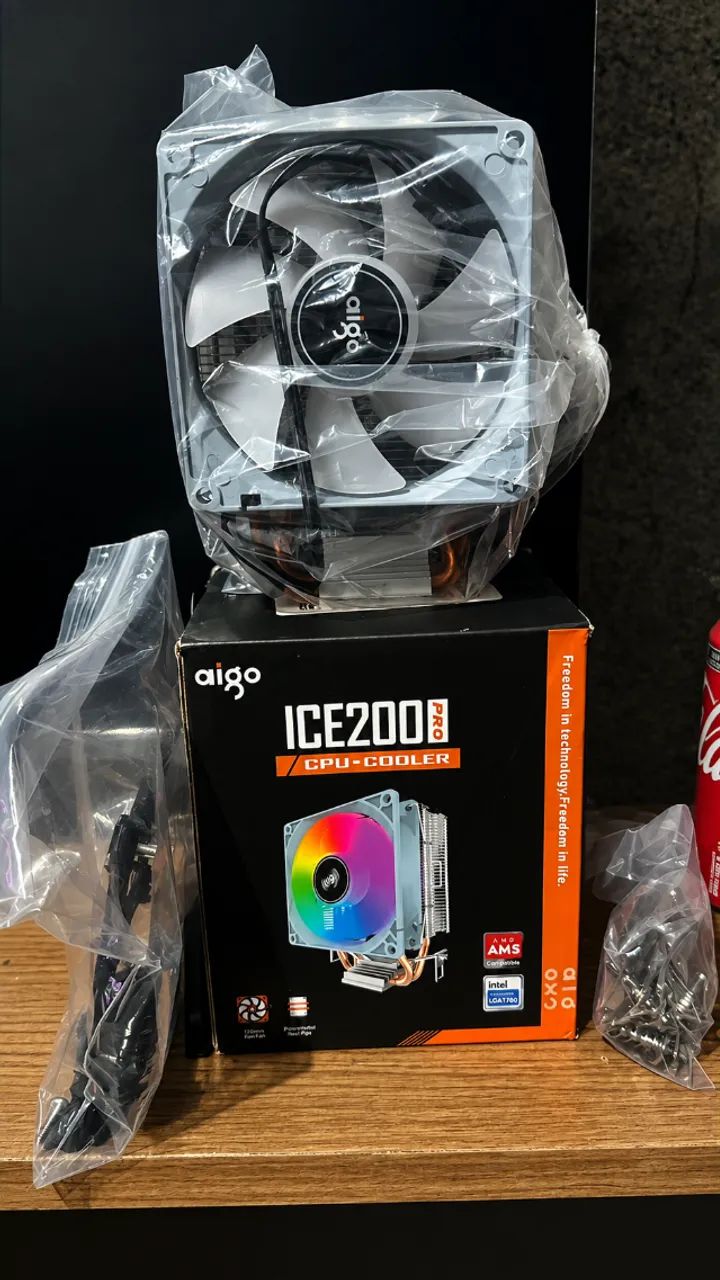 COOLER AIGO ICE 200 PRO SEMI NOVO INTEL E AMD - Foto 2