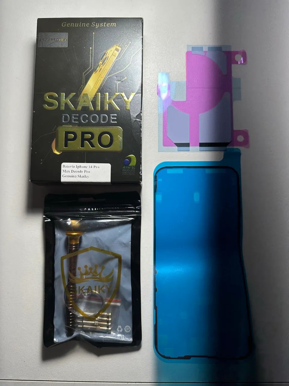 Bateria Skaiky decode pro IPhone 14 Pro Max Anatel - Foto 2