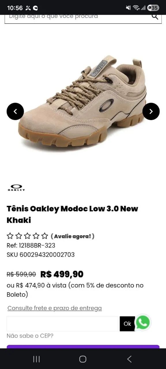 Tênis oakley n40