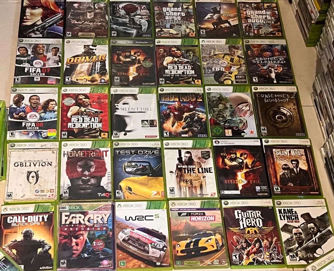 Jogos originas x box 360 vendo ou troco 