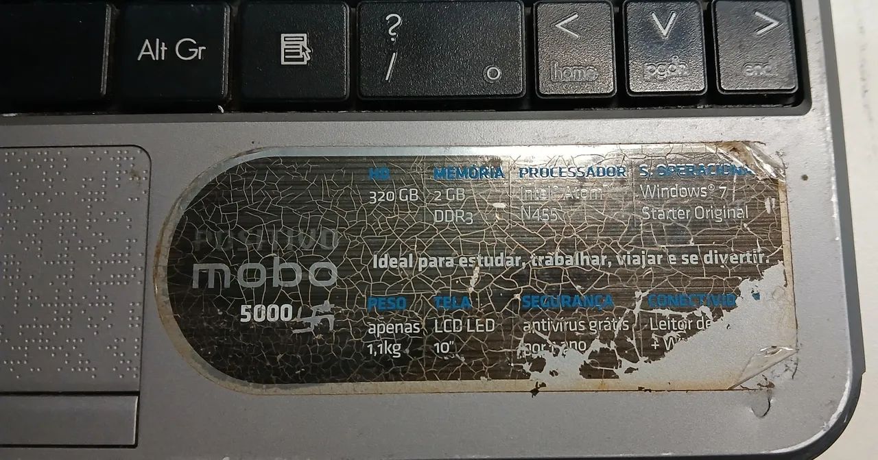Netbook Positivo com defeito  - Foto 4